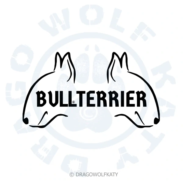 Dámské tričko GLANCE - Bullterrier Heads