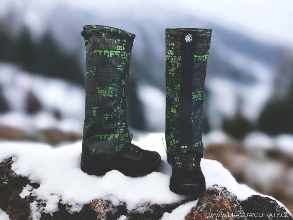 Návleky - Staffbull word Camo