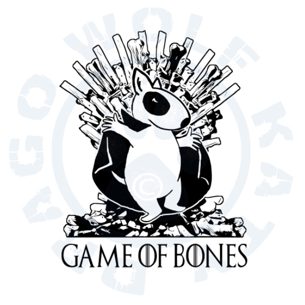 Dámské triko SLIM - Game of bones