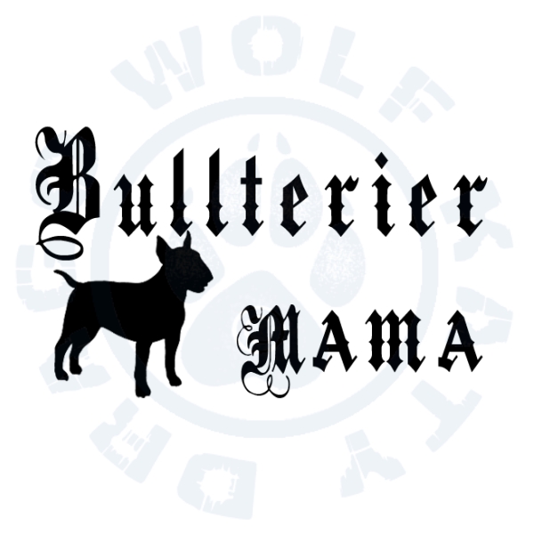 Dámské triko SLIM - Bullterier mama
