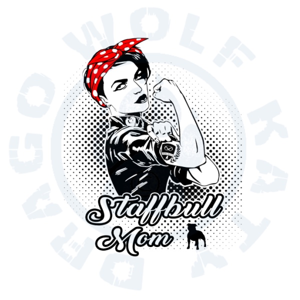 Dětské triko Basic - Staffbull Mom 2018
