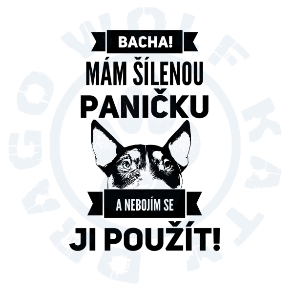 Pánské triko Fit - T Long Sleeve - Šílený páníček Bulík