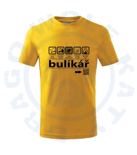 Dětské triko Basic - Hrdý bulíkář