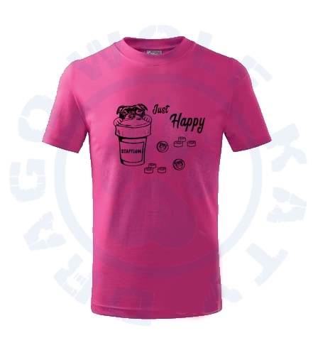 Dětské triko Basic - Just happy SBT