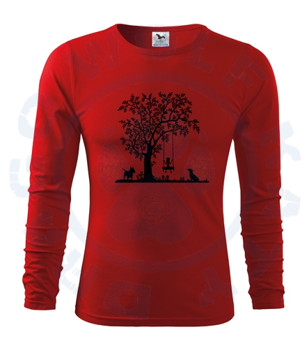 Pánské triko Fit - T Long Sleeve - Houpačka Bulíci