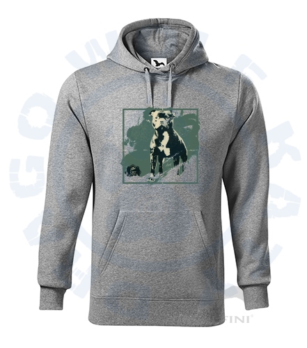 Pánská mikina Cape - Staffbull retro rámeček