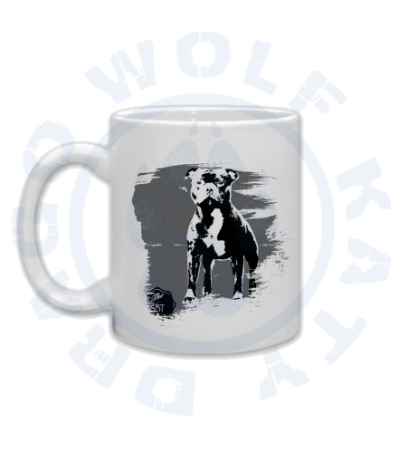 Hrnek Staffbull retro