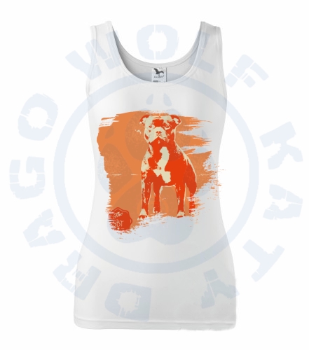 Dámské tílko Triumph - Staffbull retro