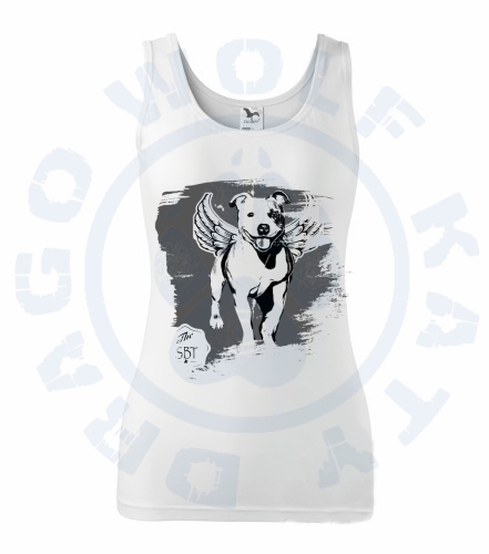 Dámské tílko Triumph - Staffbull angel retro