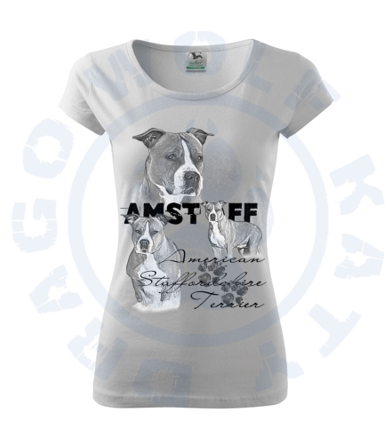 Dámské triko Pure - Amstaff 2019