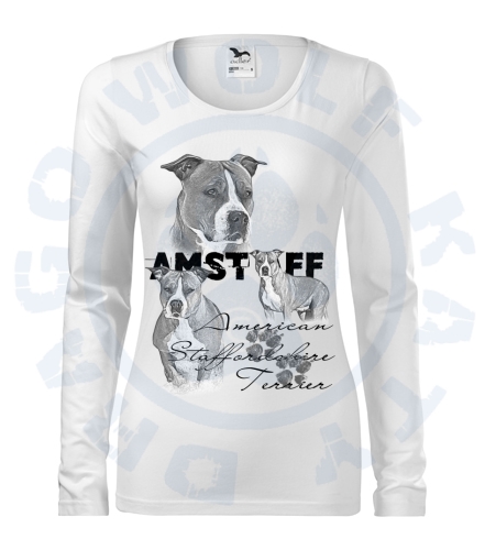Dámské triko SLIM - Amstaff 2019