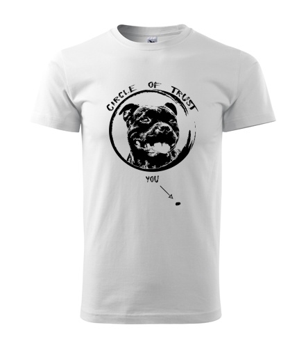 Pánské triko - Staffbull Circle Of Trust