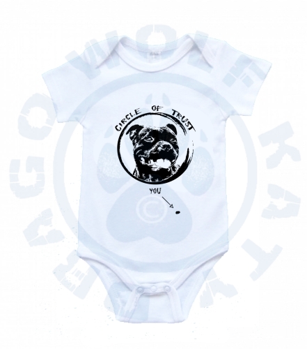 Dětské body - Staffbull Circle Of Trust
