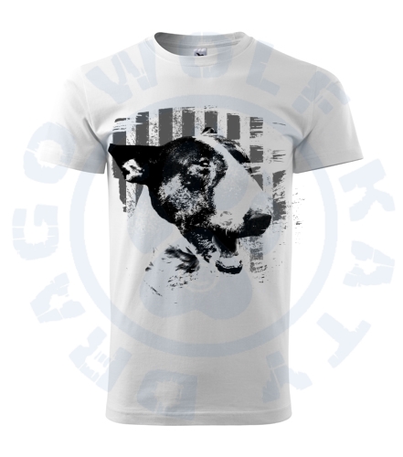 Pánské triko - Bullterrier retro