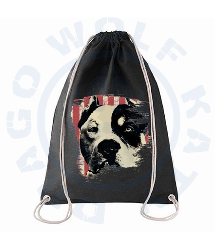 Batoh/vak - American Bully retro