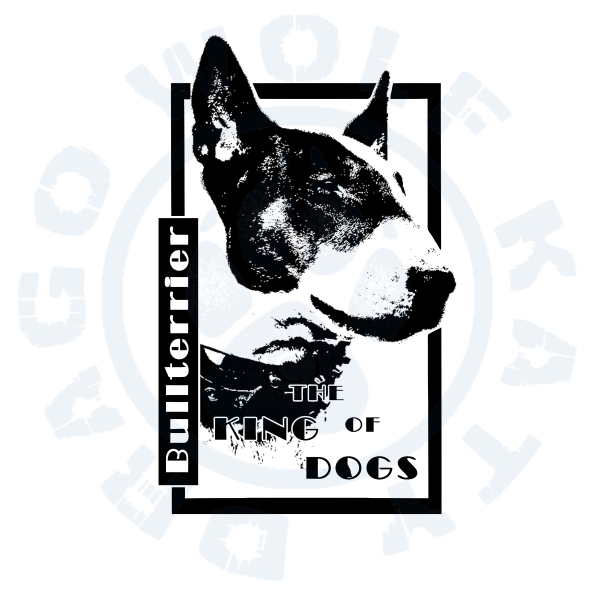 Dámské triko PURE - Bullterrier King 2