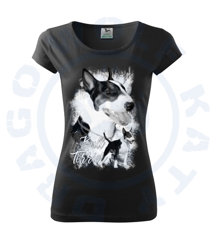 Dámské triko PURE - Bullterrier Wolf 2019
