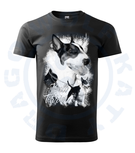 Pánské triko - Bullterrier Wolf 2019