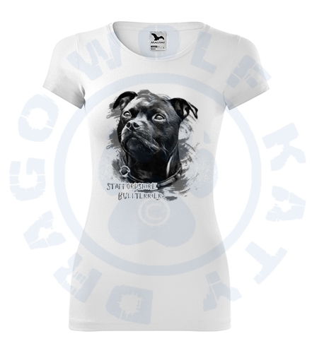 Dámské tričko GLANCE - Staffbull Bazalka