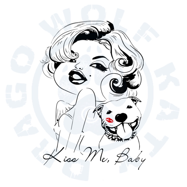 Dámské triko SLIM - Kiss me baby SBT