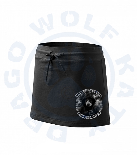 Dámská sukně Skirt two in one - Bullterrier Dark