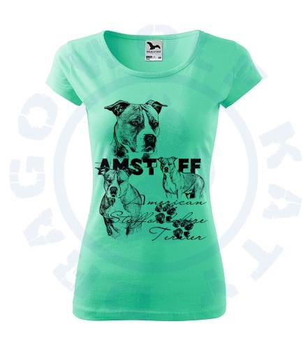 Dámské triko Pure - Amstaff 2019