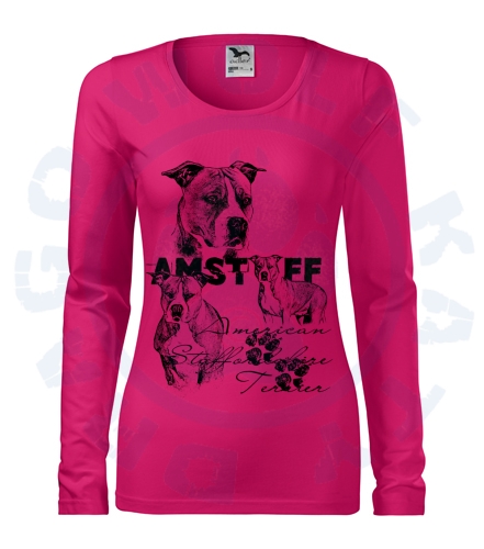 Dámské triko SLIM - Amstaff 2019