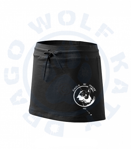 Dámská sukně Skirt two in one - Bullterrier Circle Of Trust