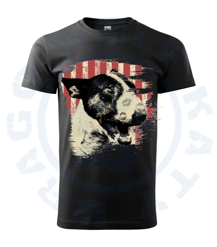 Pánské triko - Bullterrier retro