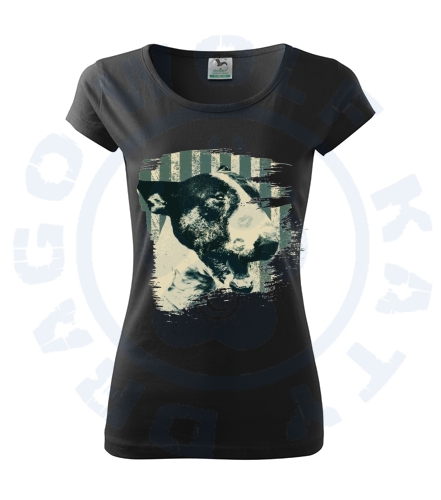 Dámské triko PURE - Bullterrier retro