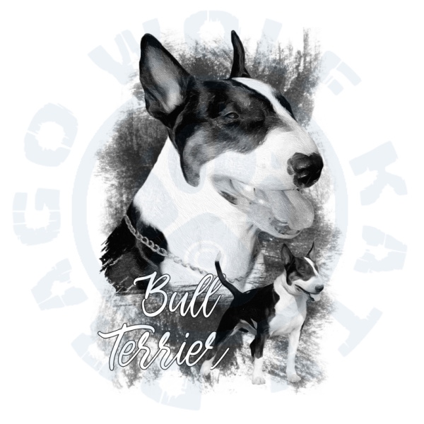 Dámské triko PURE - Bullterrier Wolf 2019