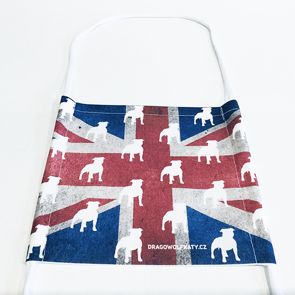 Barevné roušky s autorskou grafikou