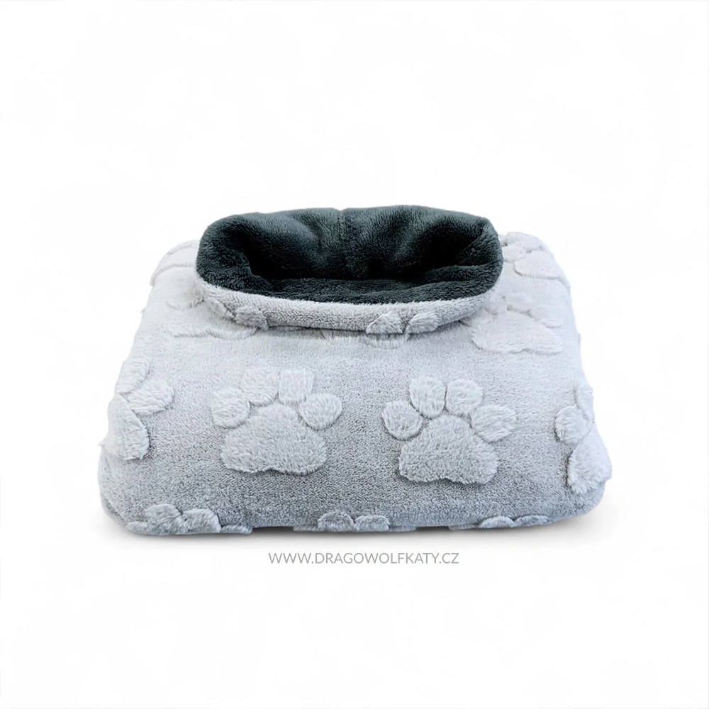 Zimní Oversize mikina DWK - Plyšové stopy