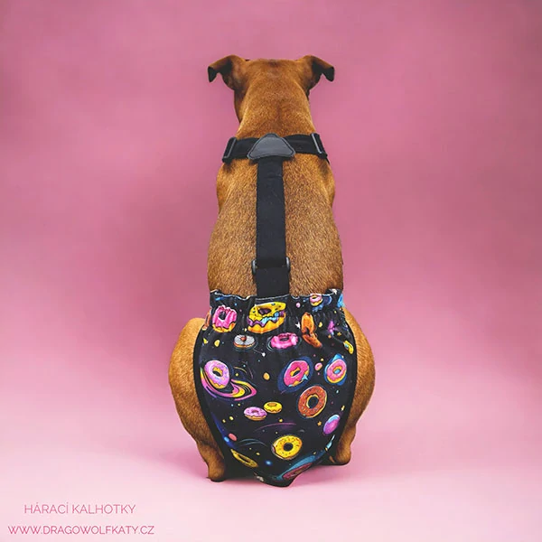 Hárací kalhotky - Staffbull My Life duhový