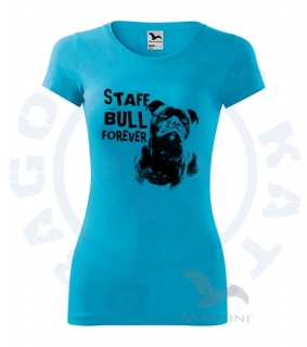 Dámské tričko GLANCE - Staffbull forever 2020