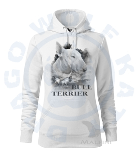 Dámská mikina Cape - Bull Terrier Alf angel 2019