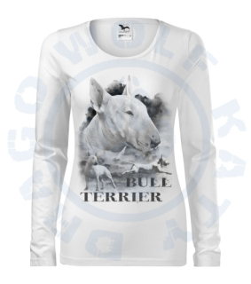 Dámské triko SLIM - Bull Terrier Alf 2019