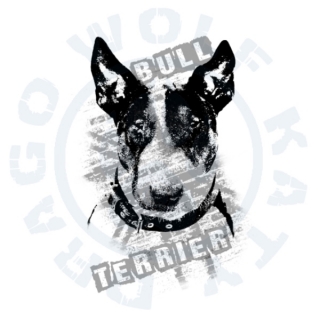 Bullterrier Wall