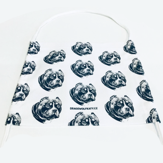 Roušky s autorskou grafikou - American Bully Jack