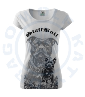 Dámské triko Pure - Staffbull maxi