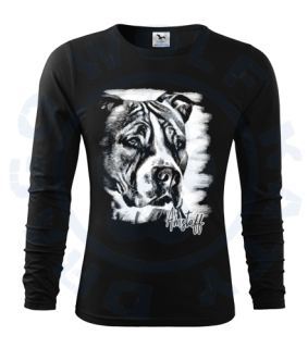Pánské triko Fit - T Long Sleeve - Amstaff ART Carinne