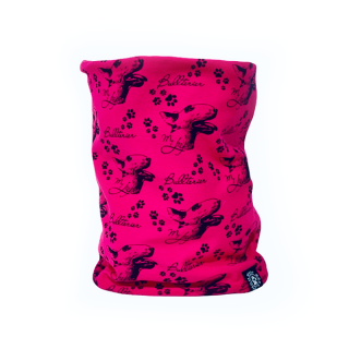 Nákrčník - Bullterrier mix fuchsie