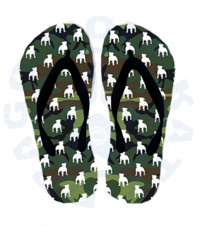Letní žabky - Staffbull camouflage green