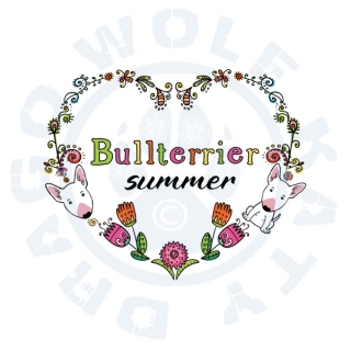 Bullterrier Summer Color