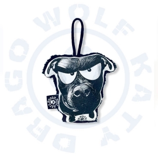 Klíčenka DWK - Bullčičák Staffbull - Nečum na mě