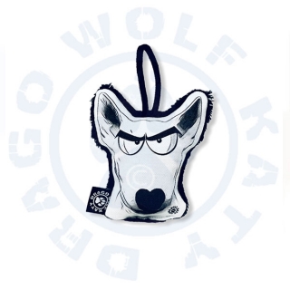 Klíčenka DWK - Bullčičák Bullterrier - Nečum na mě