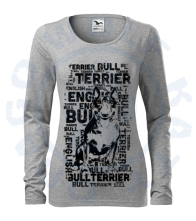 Dámské triko SLIM - Bullterrier 2022