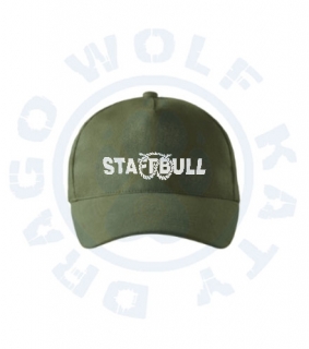 Klasická kšiltovka s výšivkou Staffbull Word