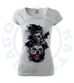 Dámské triko Pure - Staffbull ink II