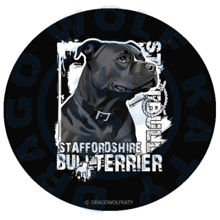 Staffbull black